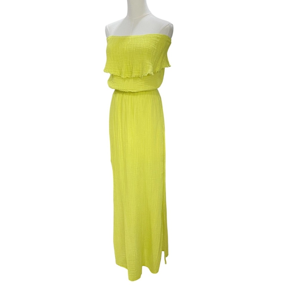 Michael Stars Strapless Maxi Dress Small Resort Vacation Beachy‎ Boho Resort - Picture 5 of 10